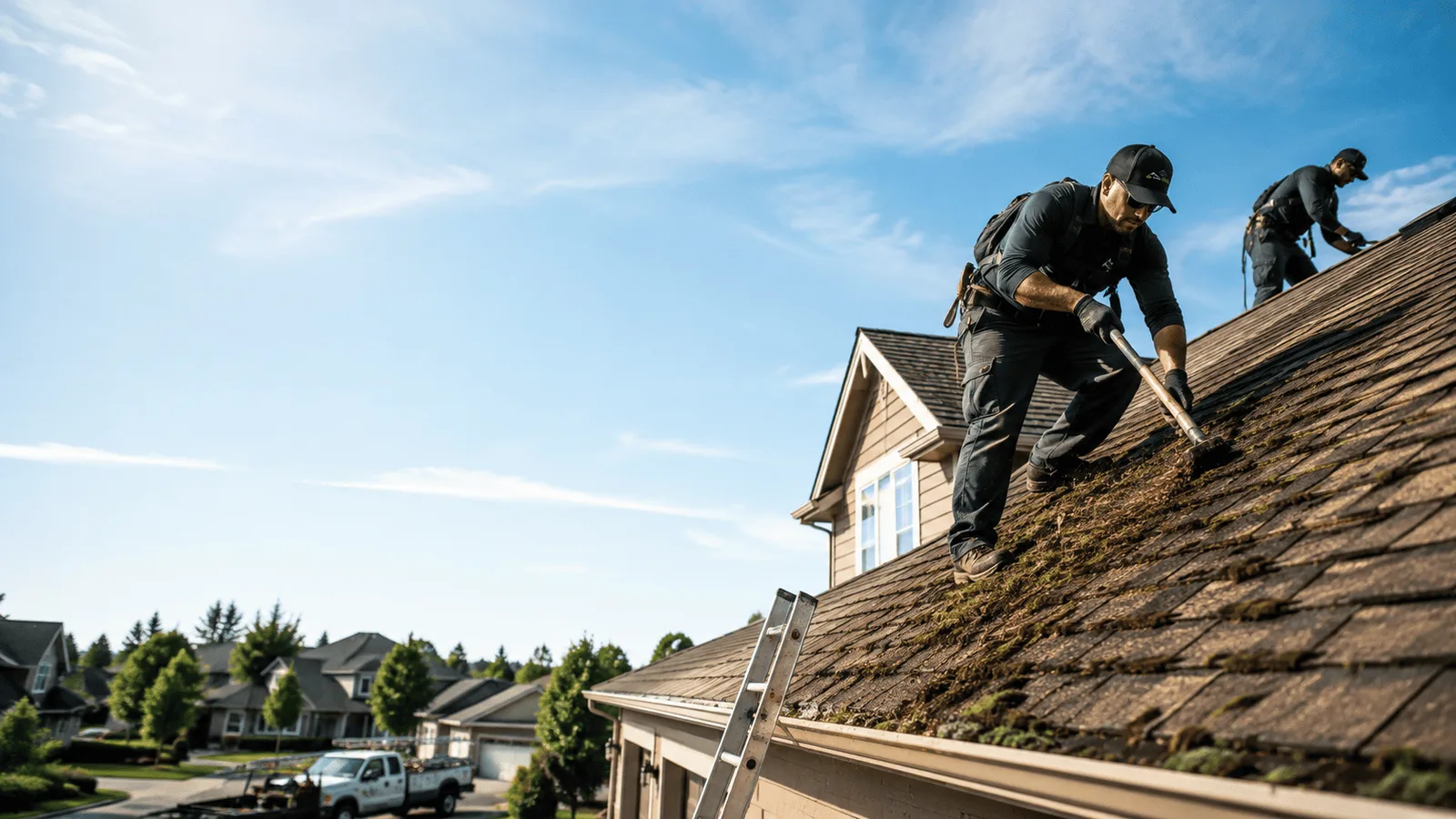 Roof Moss Removal in Brookston, IN near me